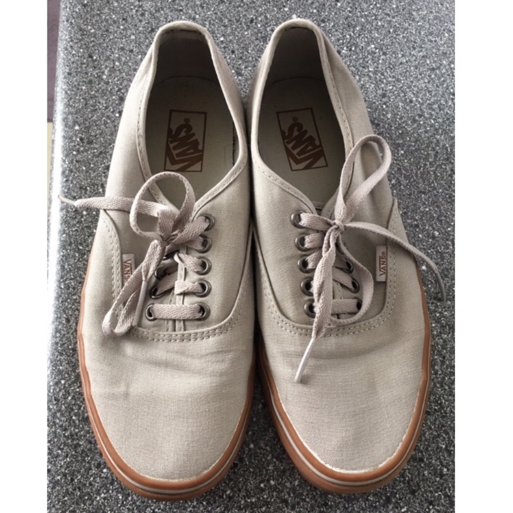 Grey Vans hardly used